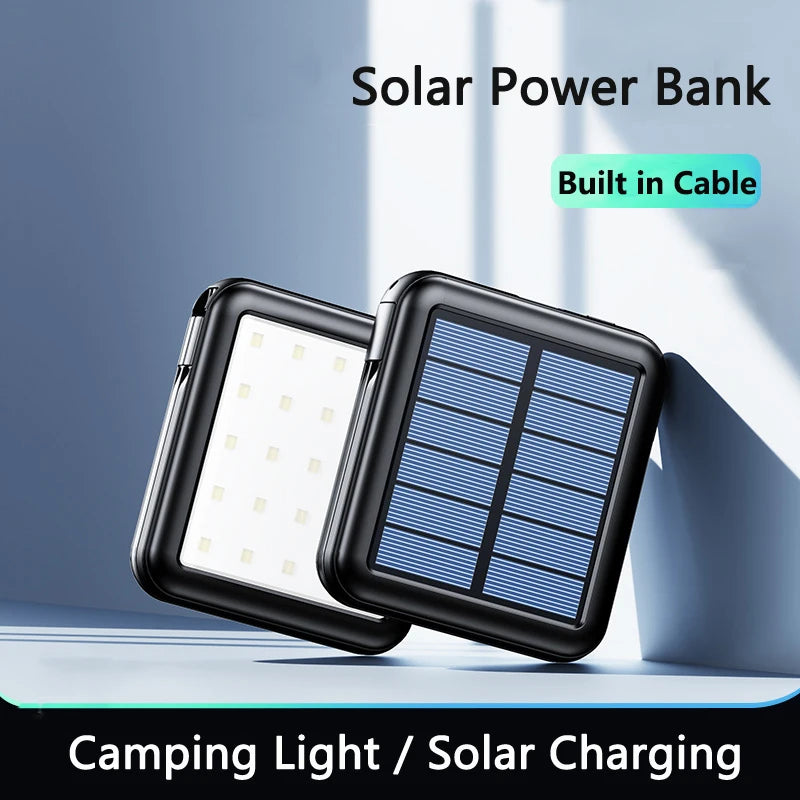 Berg&Budget™ | Solar Powerbank 20.000 - Wasserdicht & Outdoor-Tauglich